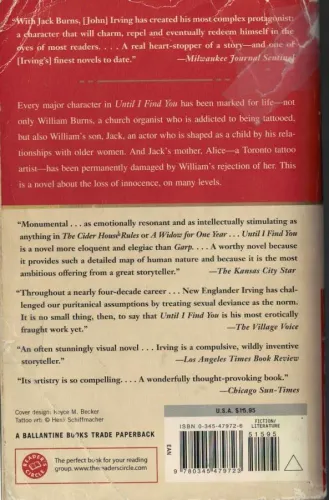 Until I Find You John Irving Ballantine Books %75 indirimli