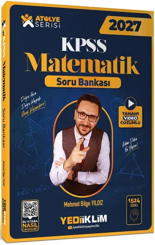 Yediiklim Yayınları 2027 KPSS Atölye Serisi Genel Yetenek Matematik Ta