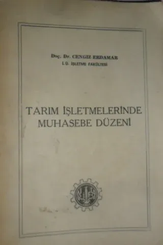 Tarım İşletmelerinde Muhasebe Düzeni