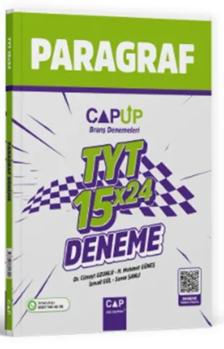 Çap Yayınları TYT Paragraf 15 x 24 Branş Denemesi