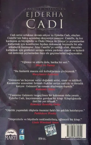 Ejderha Cadı Yasmine Galenorn Martı Yayınevi %52 indirimli