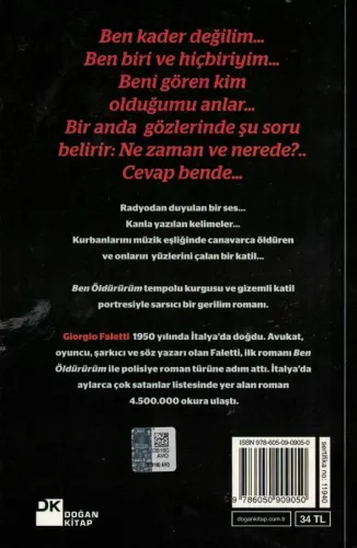 Ben Öldürürüm Giorgio Faletti Doğan Kitap %40 indirimli