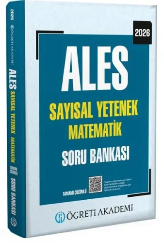 Öğreti Akademi 2026 ALES Sayısal Yetenek Matematik Soru Bankası Çözüml