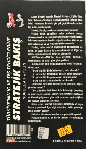 Türkiye'nin İç ve Dış Tehditlerine Stratejik Bakış Nurullah Aydın Paro