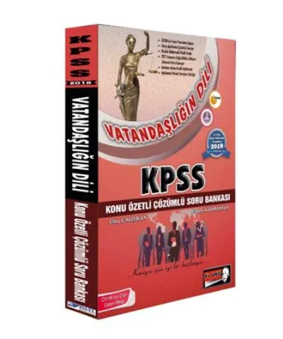 Altı Şapka KPSS Vatandaşlığın Dili Konu Özetli Çözümlü Soru Bankası 2018
