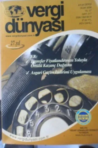 Vergi Sorunları Dergisi 2008/31