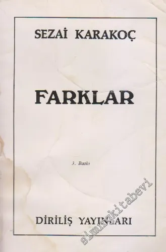 Farklar: Günlük Yazılar -
