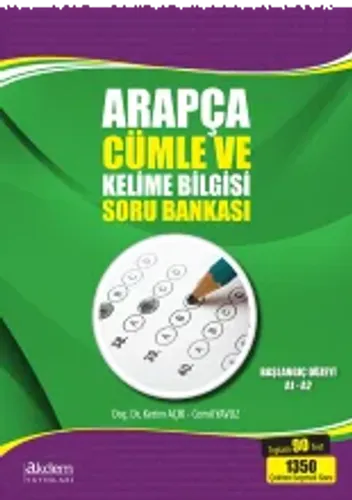 Arapça Cümle Ve Kelime Bilgisi Soru Bankası 
