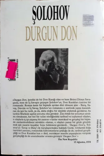 Durgun Don (3) Şolohov Engin Yayınevi