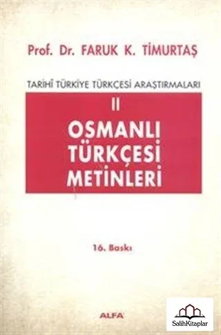 Osmanlı Türkçesi Metinler 2