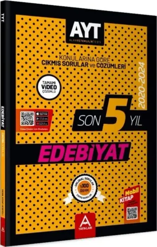 A YAYINLARI SON 5 YIL AYT EDEBİYAT ÇIKMIŞ SORULAR