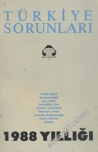 Türkiye Sorunları Dizisi 4 ( Dünün ve Bugünün Defterleri ) - 1988 Yıllığı -