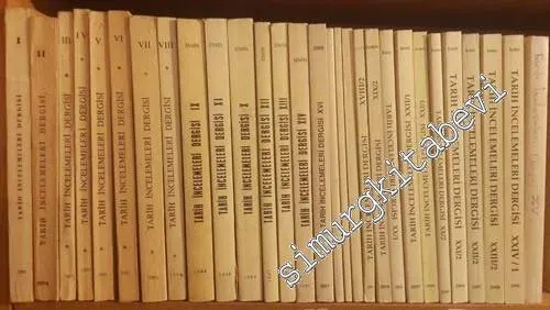 Tarih İncelemeleri Dergisi, Sayı: 1 - 24 / 1; Yıl: 1983 - 2009 -