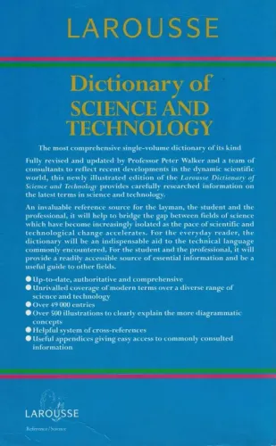 Dictionary Of Science And Technology Kollektif (İngilizce) Larousse