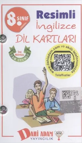 8. Sınıf Resimli İngilizce Dil Kartları