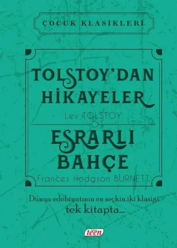 Tolstoy dan Hikayeler - Esrarlı Bahçe (Ciltli)