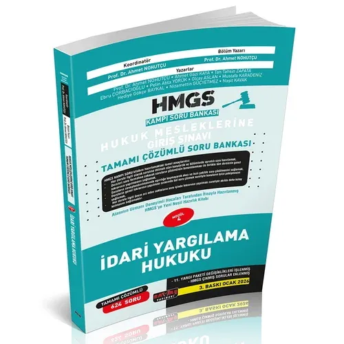 HMGS Kampı İdari Yargılama Hukuku Soru Bankası