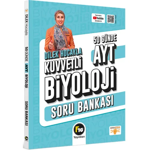 Dilek Hocayla 50 Günde AYT Biyoloji Soru Bankası