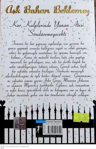 Aşk Baharı Beklemez John Green Artemis Yayınları %28 indirimli