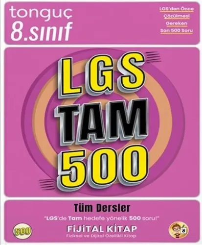 Tonguç Akademi 8. Sınıf LGS Tam 500 Soru Bankası