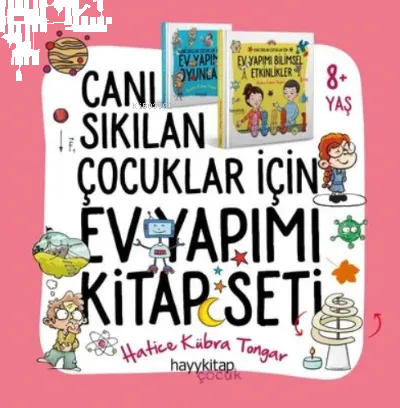 Ev Yapımı 2'li Kitap Seti - Canı Sıkılan Çocuklar İçin