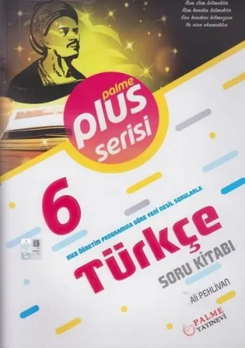 Palme Yayınları 6. Sınıf Türkçe Plus Serisi Soru Kitabı