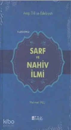 Sarf ve Nahiv İlmi; Arap Dili ve Edebiyatı