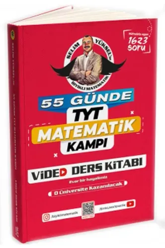 Bıyıklı Matematik 55 Günde TYT Matematik Kampı Video Ders Kitabı