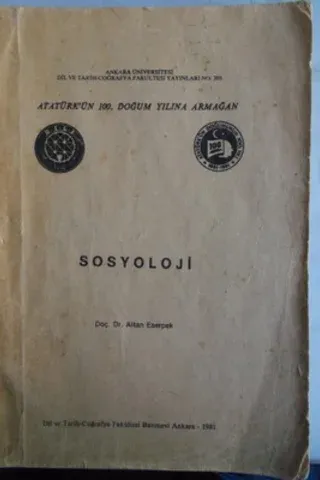 Sosyoloji Ders Kitabı