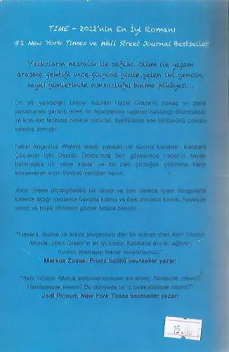 Aynı Yıldızın Altında (Ciltli) John Green Pegasus Yayıncılık %53 indir