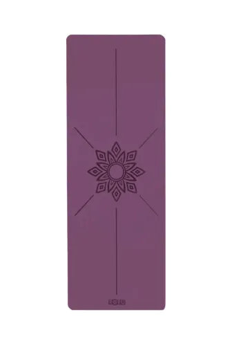 Sun Series Kaydırmaz 5mm Yoga Matı - Mor