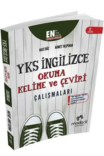 Modadil Yayınları YKS İngilizce Okuma Kelime ve Çeviri Çalışmaları