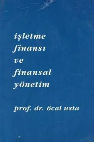 İşletme Finansı ve Finansal Yönetim