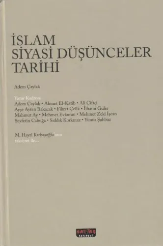 İslam Siyasi Düşünceler Tarihi