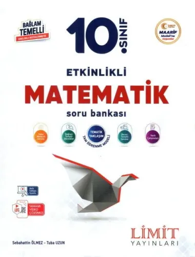 Limit 10. Sınıf Matematik Etkinlikli Maarif Soru Bankası