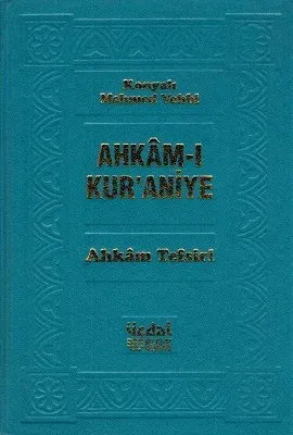 Ahkam-ı Kur'aniye Ahkam Tefsiri - Ciltli Kitap