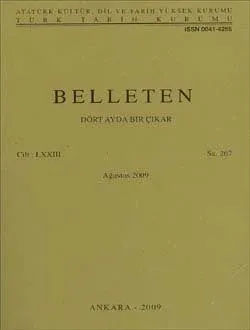 Belleten 267. Sayı