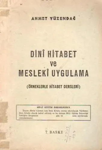 Dini Hitabet ve Mesleki Uygulama