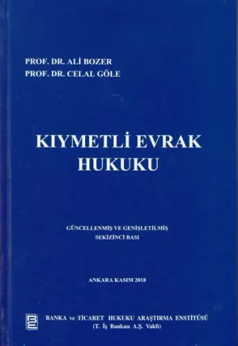 Kıymetli Evrak Hukuku