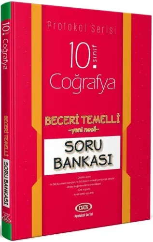 Data Yayınları 10. Sınıf Coğrafya Beceri Temelli Soru Bankası
