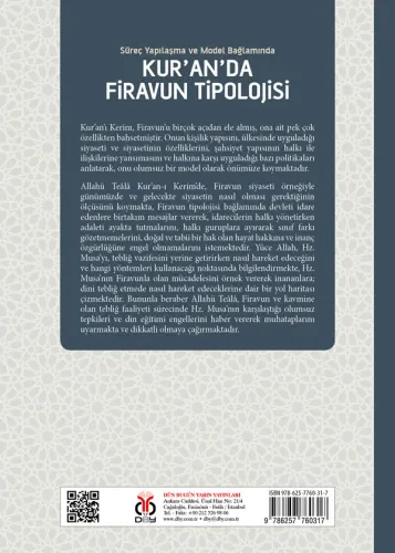 Kur'an'da Firavun Tipolojisi Seyyid Sancak Kur'an'da Firavun Tipolojisi Seyyid Sancak