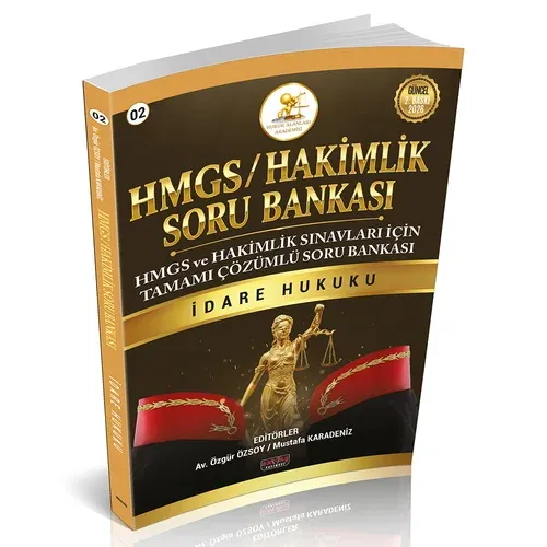 HUKAL HMGS Hakimlik İdare Hukuku Soru Bankası
