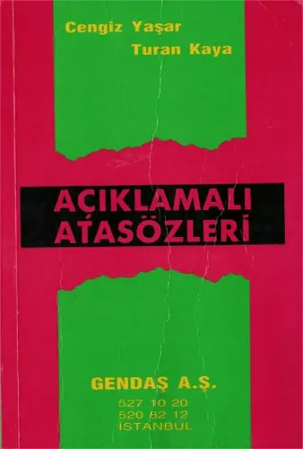 Açıklamalı Atasözleri