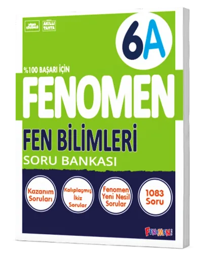 Fenomen Yayınları 6.Sınıf Fen Bilimleri A Soru Bankası