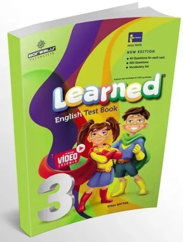 Borealıs Yayıncılık 3. Sınıf Learned Super Test Book