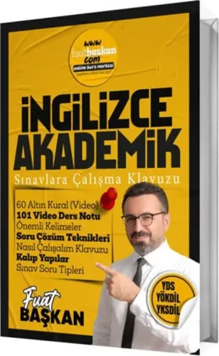 Yargı Yayınları YDS YÖKDİL YKSDİL İngilizce Akademik Sınavlara Çalışma Kılavuzu