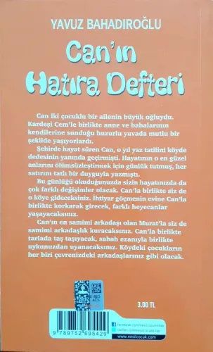 Can'ın Hatıra Defteri Yavuz Bahadıroğlu Nesil