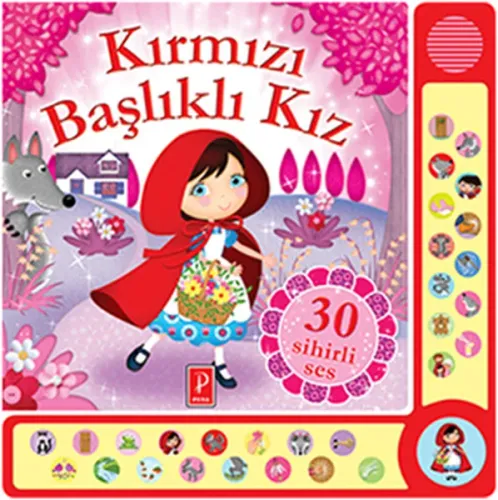 Kırmızı Başlıklı Kız - 30 Sihirli Ses (Ciltli)
