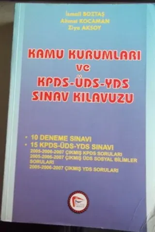 Kamu Kurumları ve KPDS - ÜDS - YDS Sınav Kılavuzu