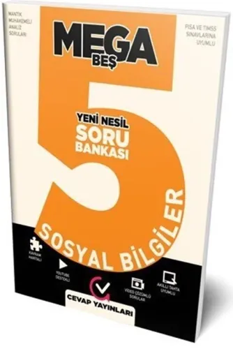 Cevap Yayınları 5. Sınıf Sosyal Bilgiler Soru Bankası